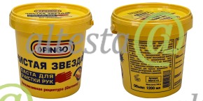 Паста для очистки рук "Чистая звезда" упак. 1200 мл OE: Pingo 85010-10