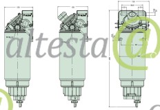 Сепаратор топливный грубой очистки Mann PreLine 420/7X OE: 1108076S01