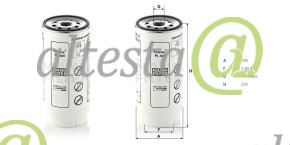 Фильтрующий элемент грубой очистки Mann PL 420X OE: 6660659210