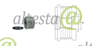 Pulley_Alternator_tractor_John_Deere_SE6920_6190R_6170M_AL161112_AL166836