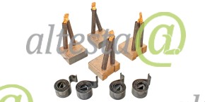 Щетки стартера Харвестер Komatsu 911.3 ДВС Sisu 74EWA OE: 5229409