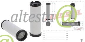 Воздушный фильтр внутренний Грузовики Hino 500 OE: 17801-3370