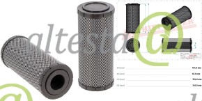 Фильтр кабины угольный Трактор New Holland T8040 OE: 87267363